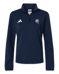 ADIDAS WOMENS QUARTER ZIP PULLOVER AT401