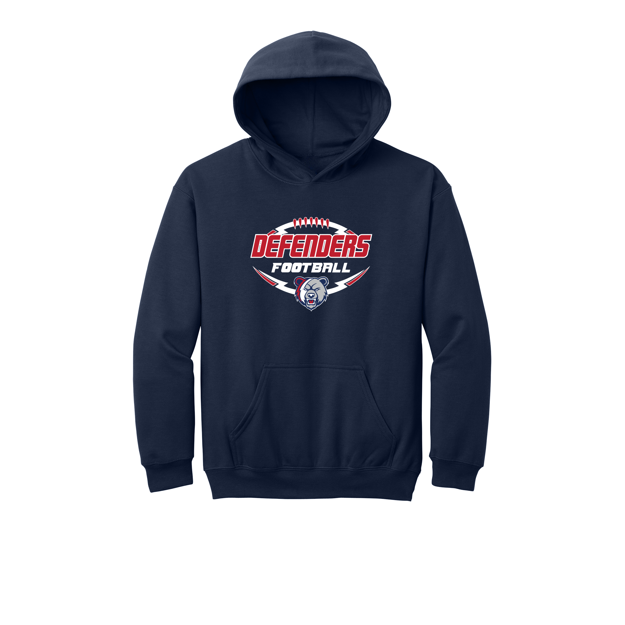 YOUTH FOOTBAL HOODIE #1 SF500B